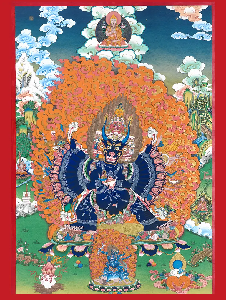 Yamantaka (or Vajrabhairava)
