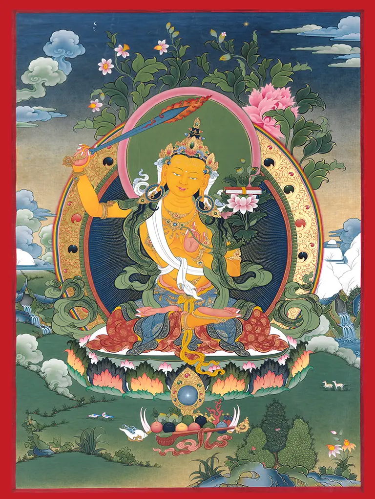 Manjushri, the Bodhisattva of Wisdom