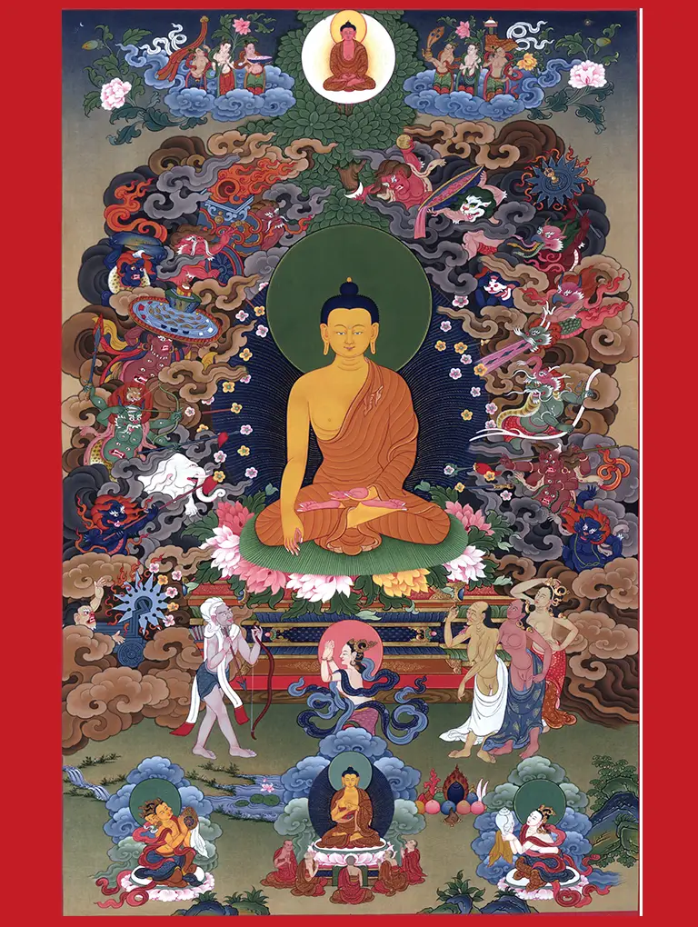 Buddha Śākyamuni Subduing Māra